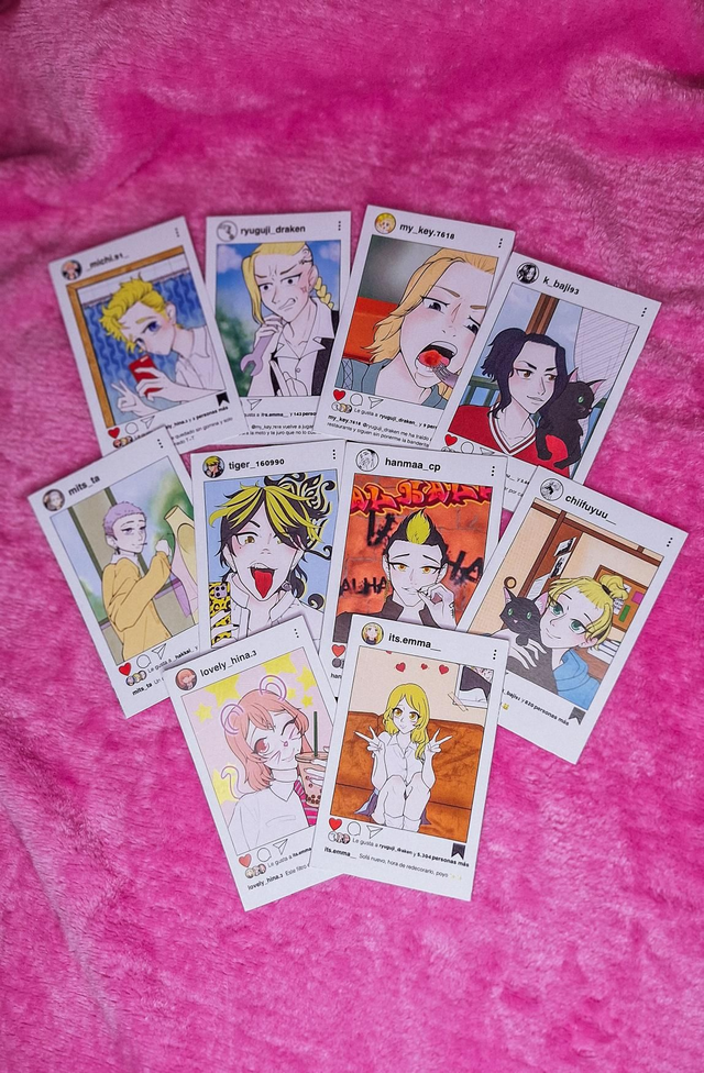 Full Revange Pack (x10) photocards - Photocards