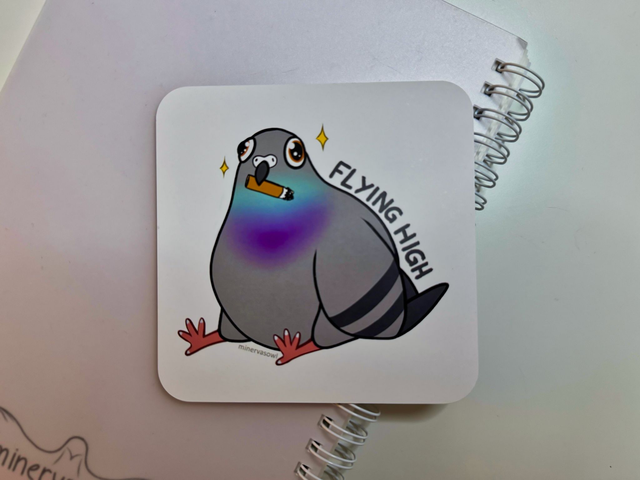 Artprint - Pigeon Fly High