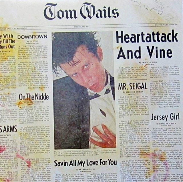 Tom Waits Heartattack And Vine