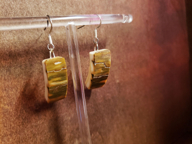 Ohrringe Mammut-Elfenbein 3