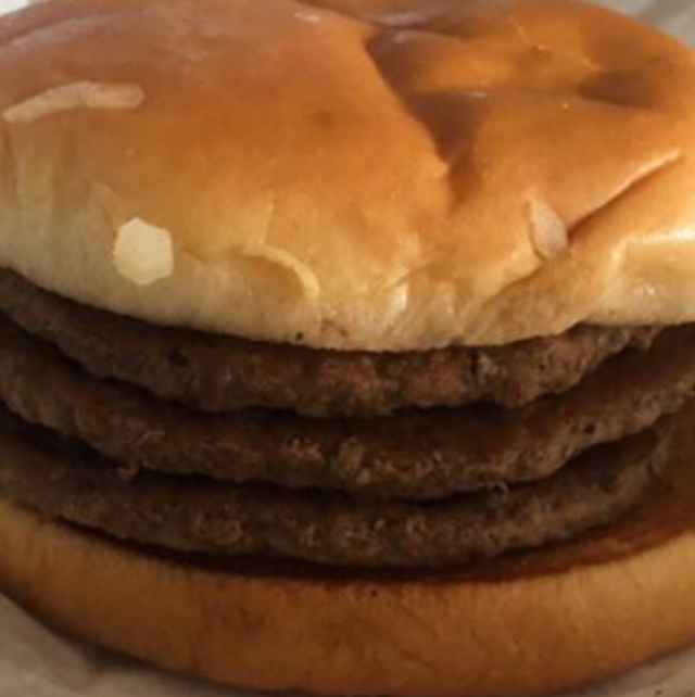 Plain Triple burger 12oz