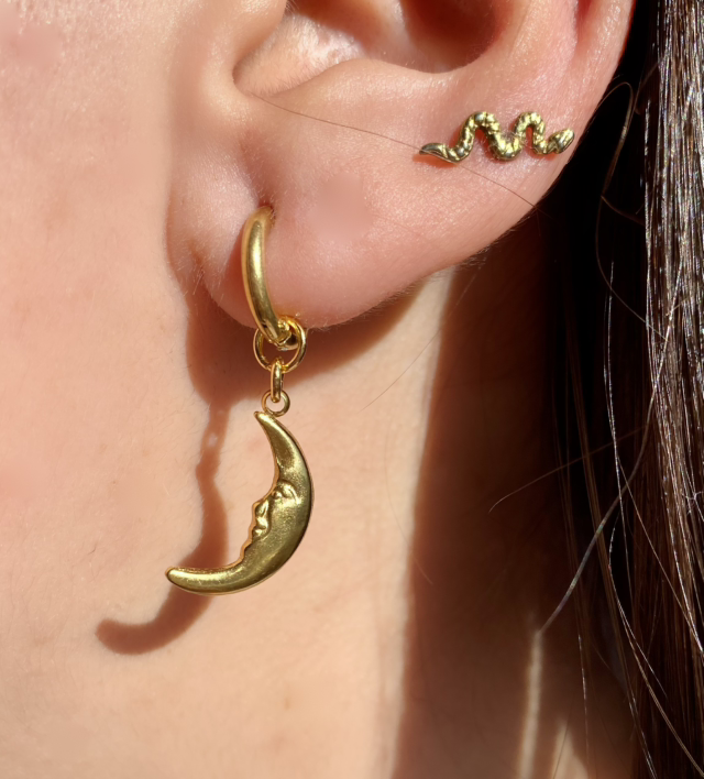 Boucles d’oreilles Lunita