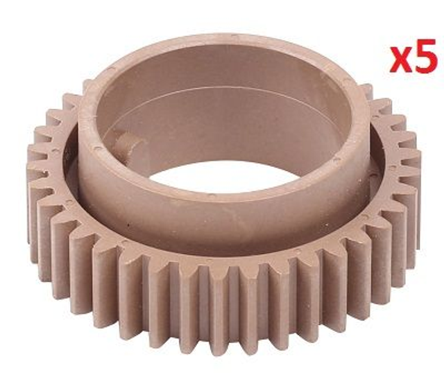 5xUpper Roller Gear 38T Aficio 1515 | MP162 | MP171#B044-4170