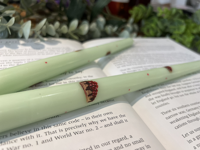 Hand painted dessert collection