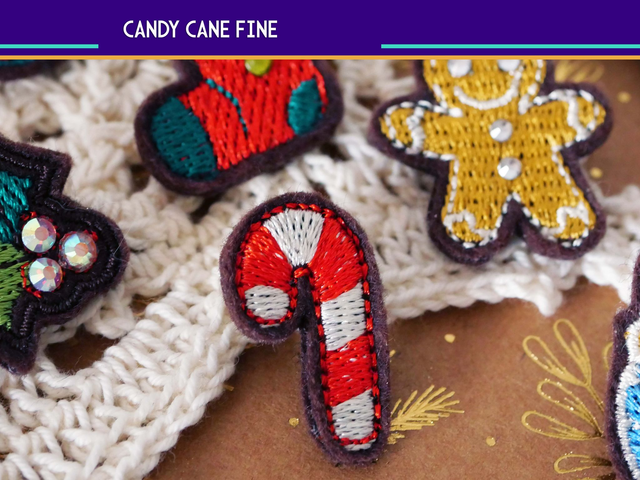 Pins Spécial Noël (Pins brodés main et machine)