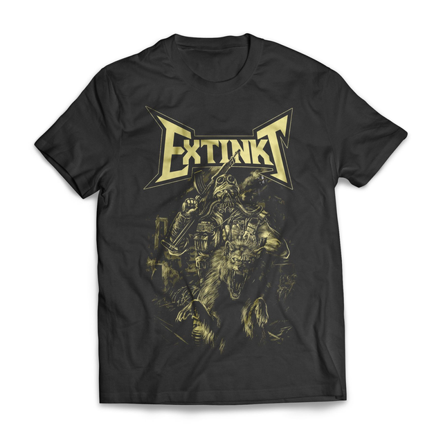 T-shirt - Extinkt - Wild Dog (Black)