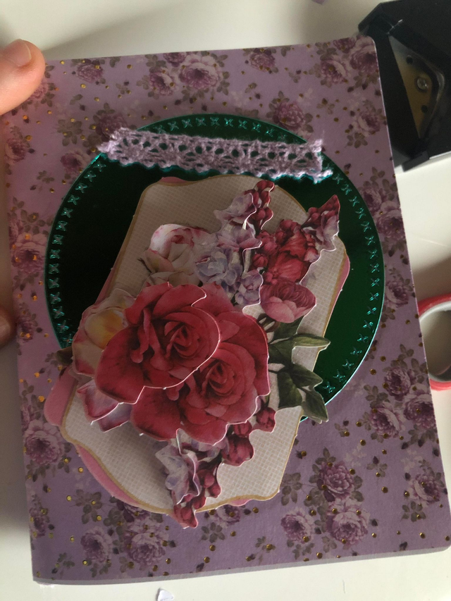 N°833 Carte  Divers Fleuri