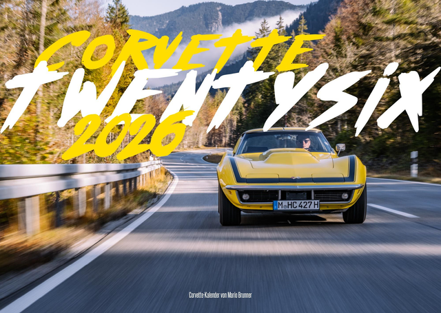 2026 Corvette-Kalender (DIN A3)