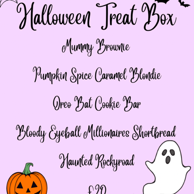 Halloween Treat Box Pre Order