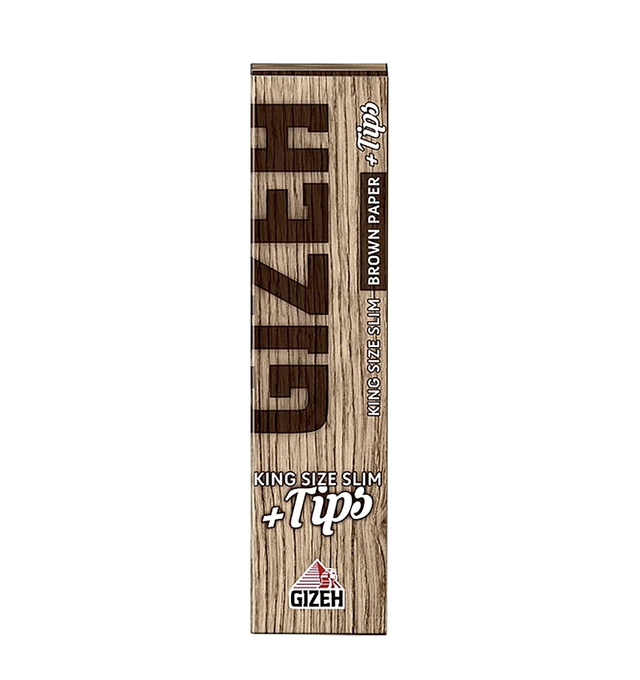 Blättchen 24 | Gizeh Unbleached King Size Slim Blättchen + Tips