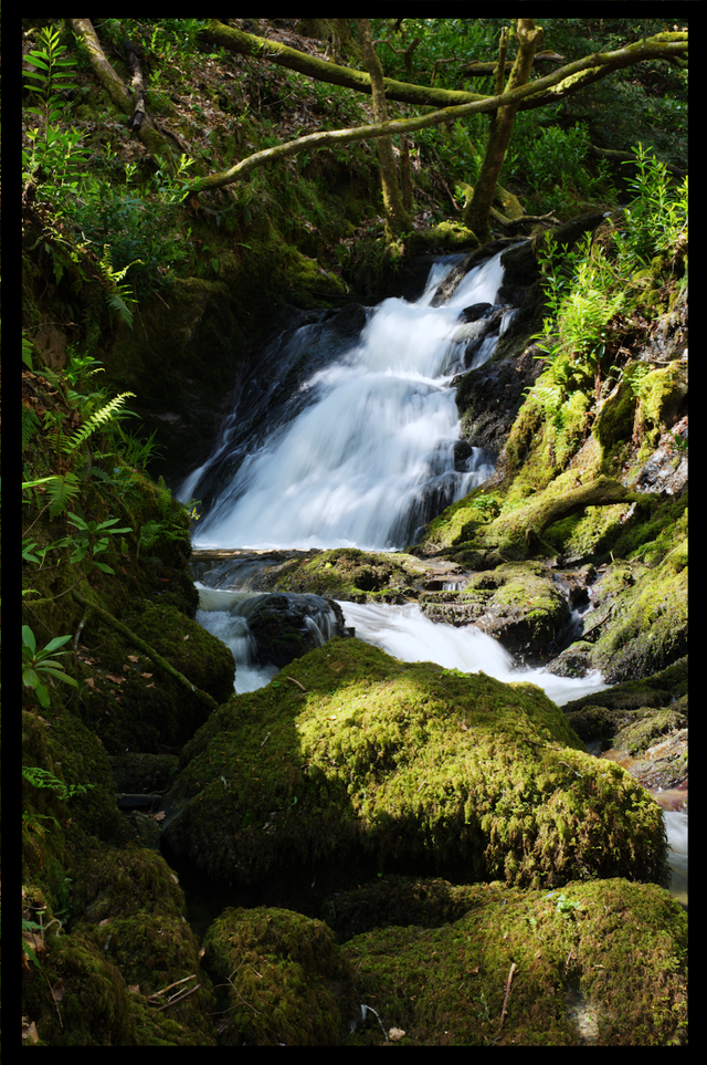 A4 Waterfall (Portrait) - Photoprint Framed