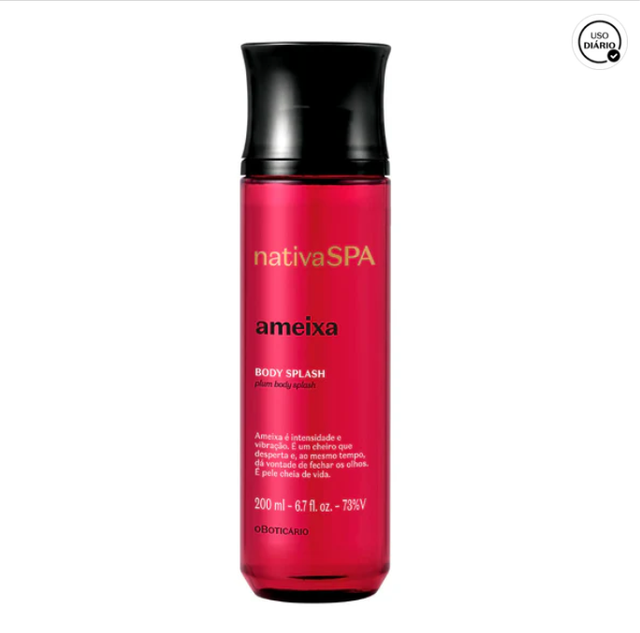 Nativa Spa Body Splash Ameixa 6.7 fl.oz. 76%V