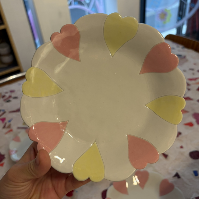 EK3 exPetites assiettes en porcelaine