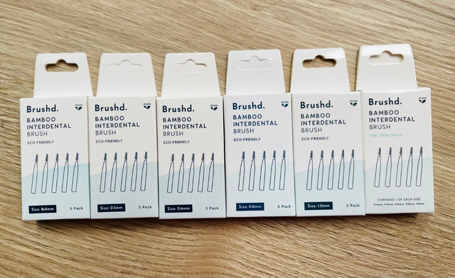 Bamboo Interdental Toothbrushes (Various Sizes)