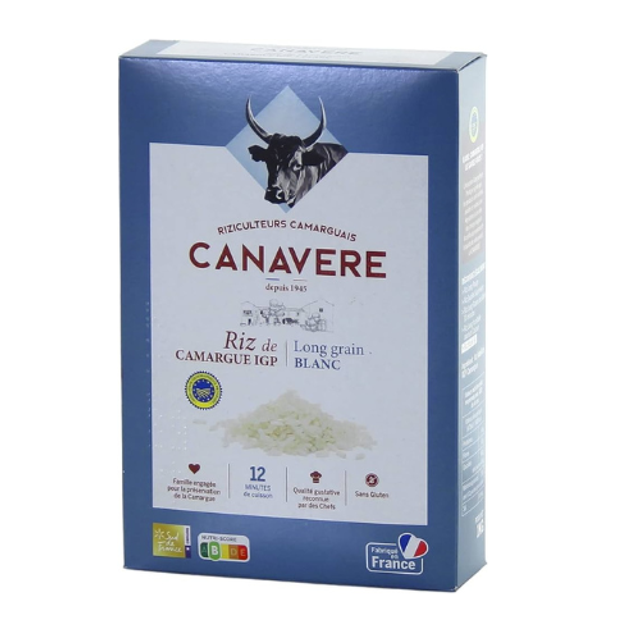 Riz long blanc de Camargue - 1kg