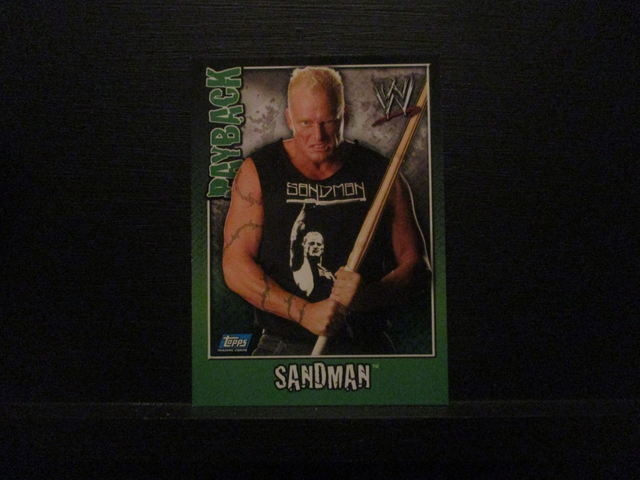 Sandman - Payback Original Trading Card #71