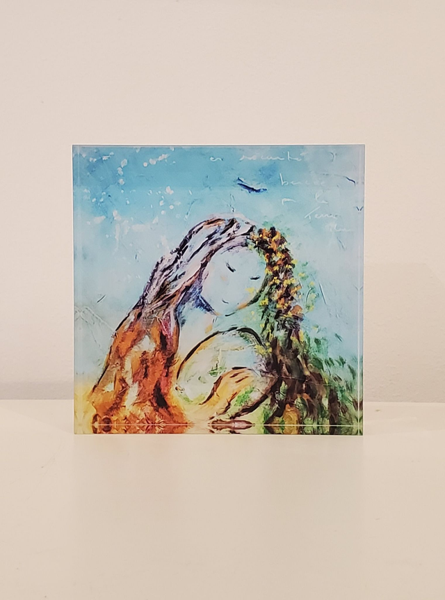 Impression sur verre acrylique - En sécurité