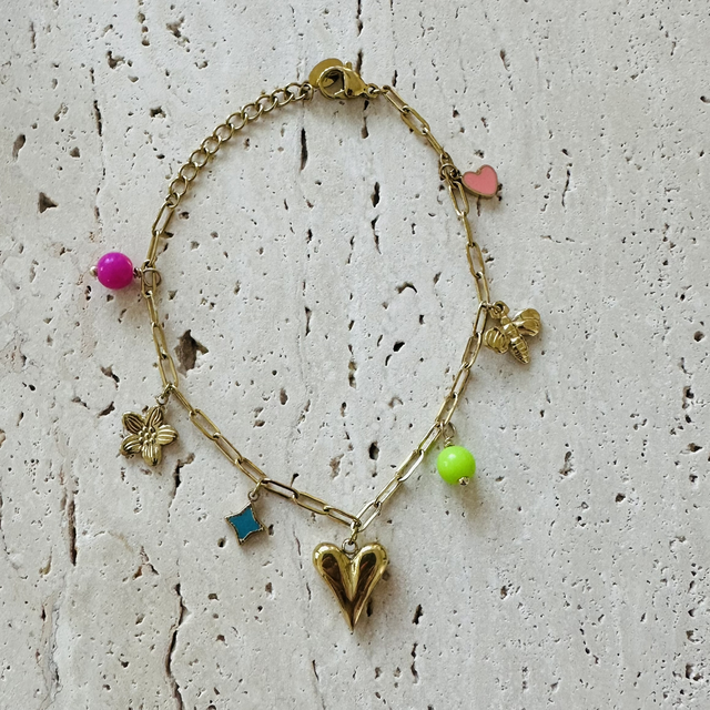 Armband hartje