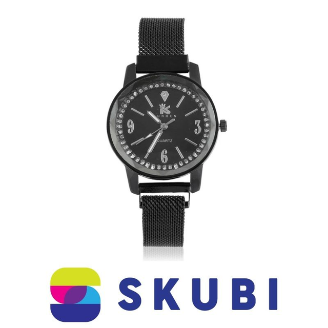 Dámské magnetické hodinky černé - KURREN JG Z3122