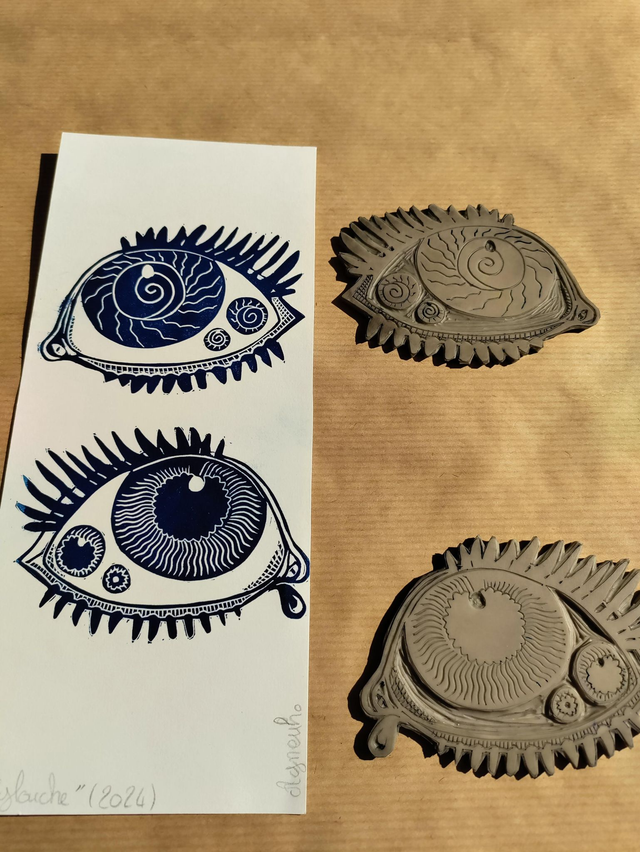 "Biglouche" double impression oeil