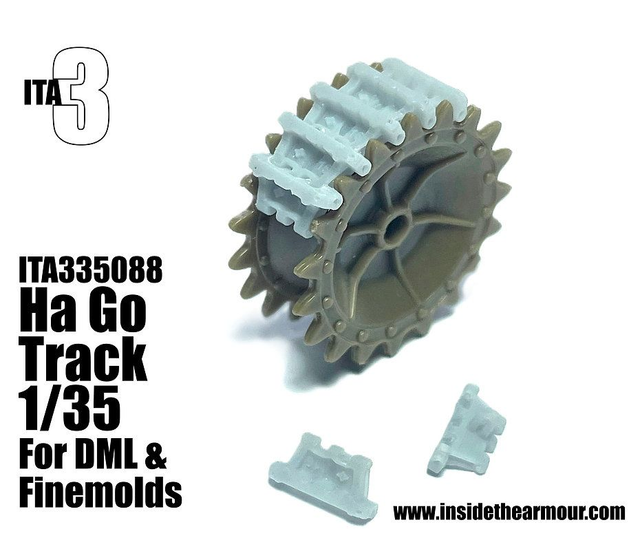 ITA3 - ITA335088 Ha Go Track 1/35 for Finemolds and DML
