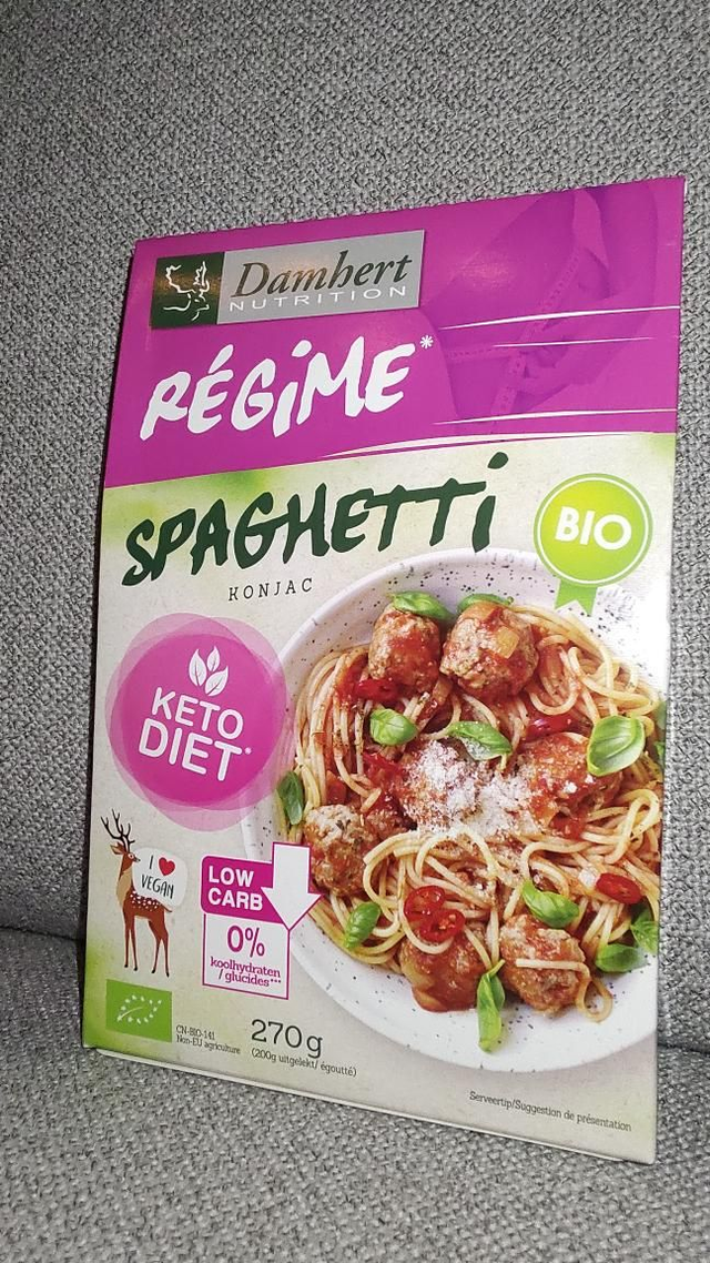 Damhert - regime Spaghetti (konjac / keto diet) 
