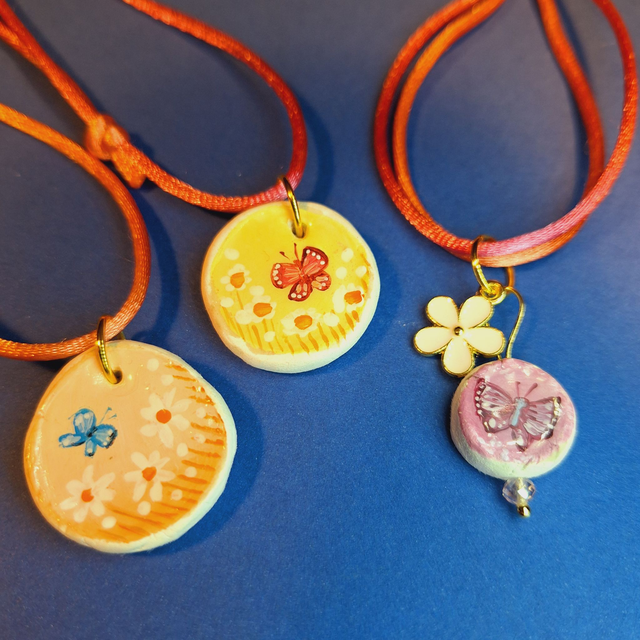 Collane "Piccoli Amici" farfalle