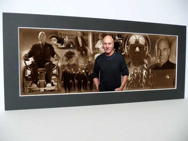Patrick Stewart Print