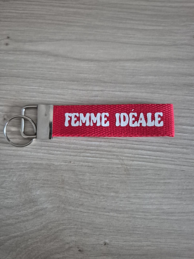 Porte clef Femme Idéale 