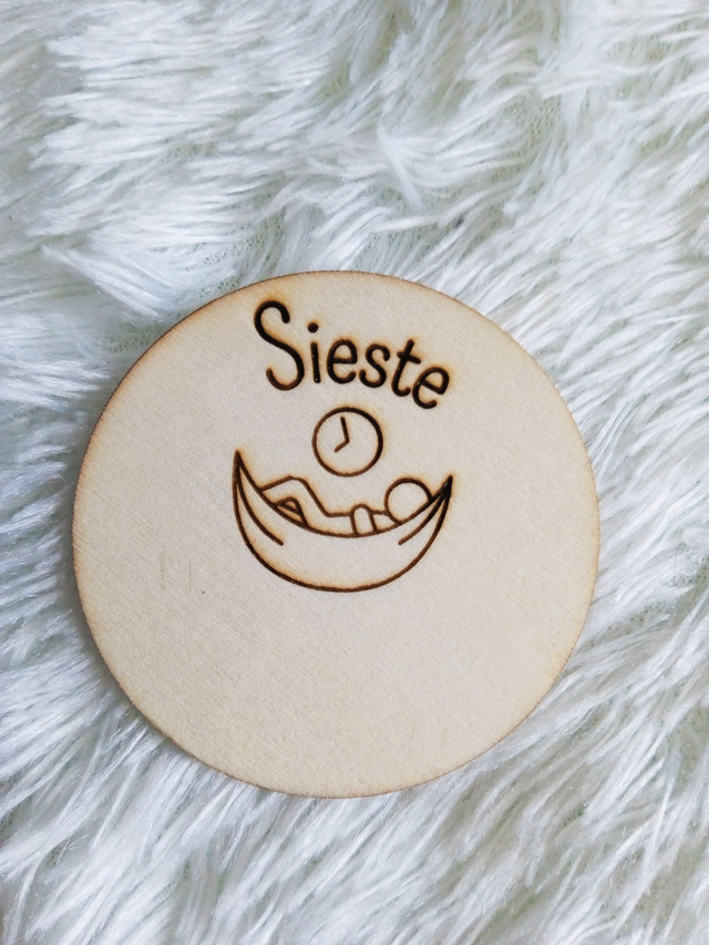 Disque accessoire &quot;Sieste&quot; pour panneau de porte interchangeable By Romalysa