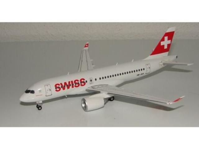 SWISS Bombardier CS100 (HB-JBA), 1:200, Herpa
