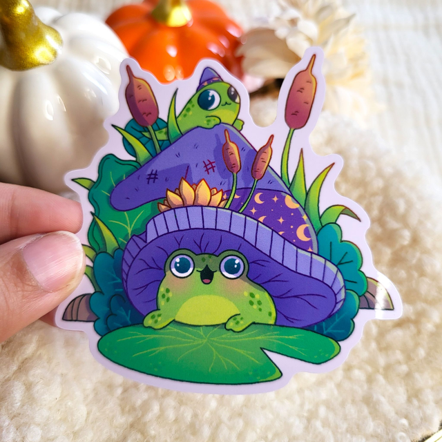 Grenouille au chapeau