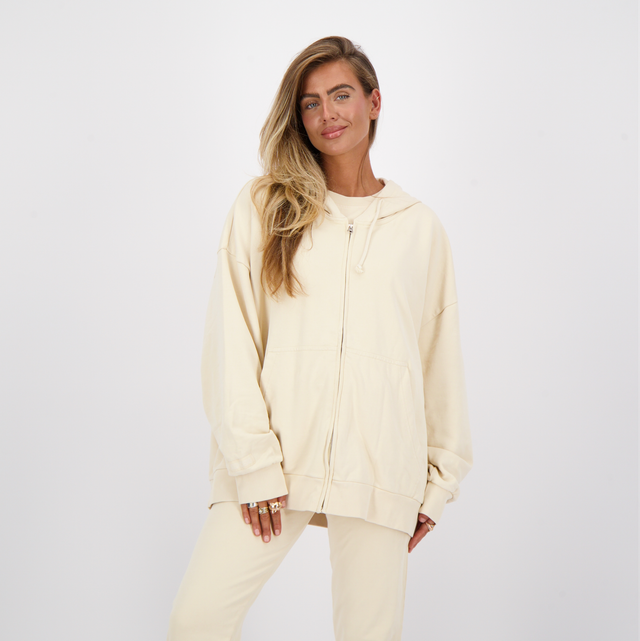 Reinders Cardigan Vintage Wash Creme 