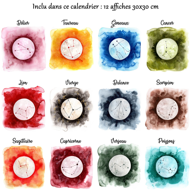 Calendrier Astro 2025