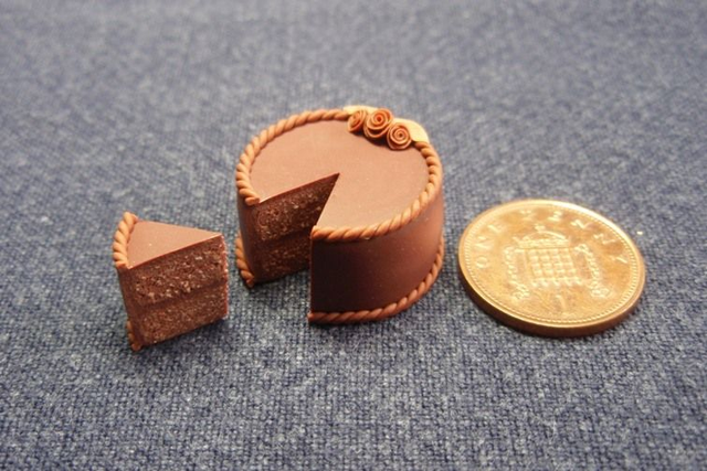 Chocolate Cake - Sliced