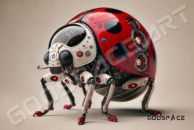 Tirage Cyberbug - Coccinelle 04