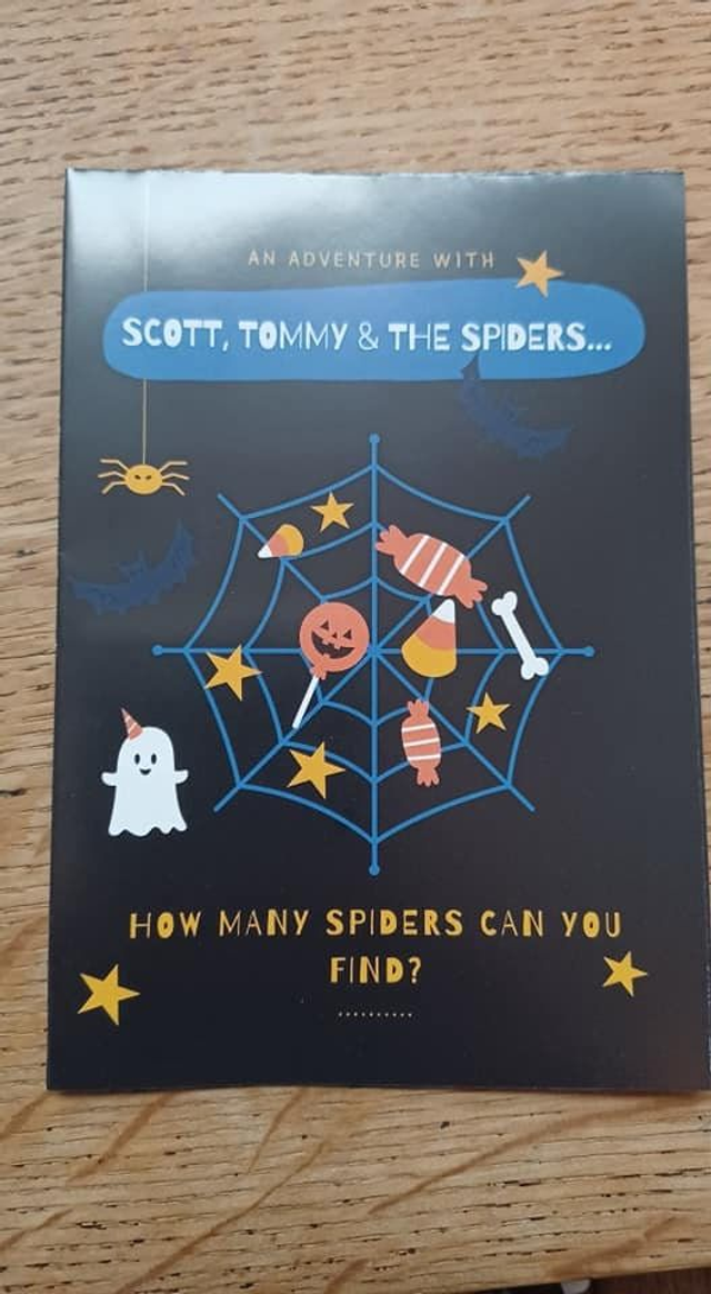 Tommy, Scott and the spiders - bundle of 20