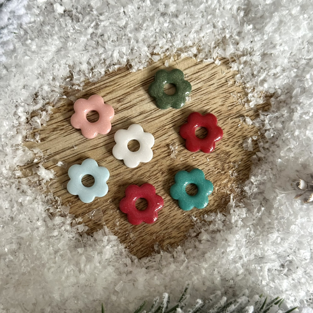 Fleur Aria métalliques