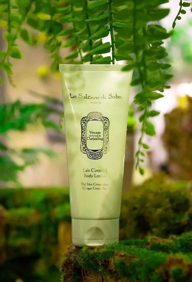 Lichaamsmelk - Lait Corporel - 200ml - Darjeeling (Groene Thee met Gember) 