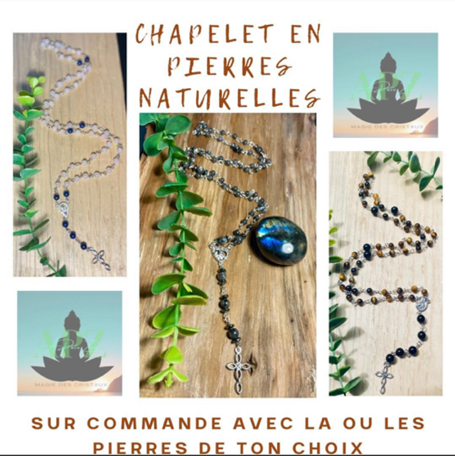 Chapelet Pierres Naturelles 