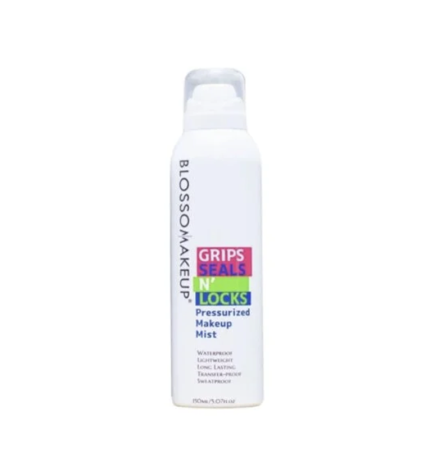 Blossom Makeup Grips Seals n Locks Pressurized Makeup Mist – 150ml