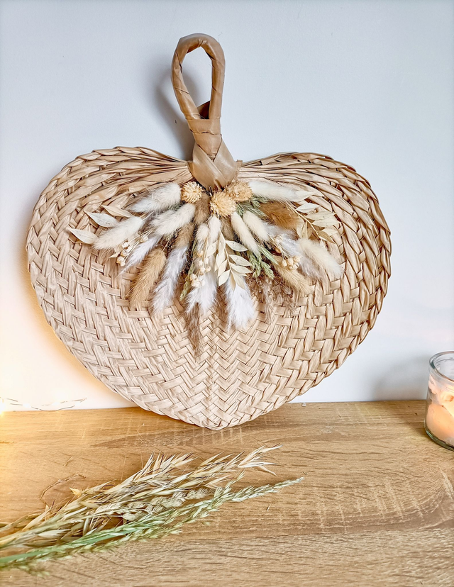 Feuille de palme tressée- Bohème