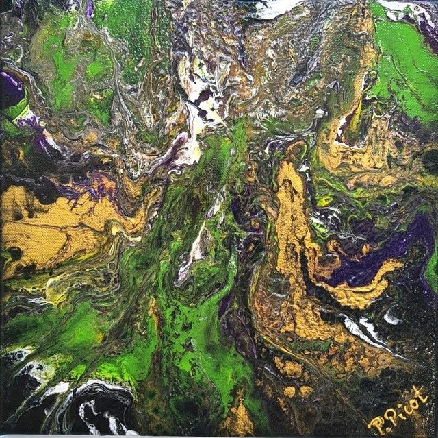 Stratosphère 38   (30x30cm)