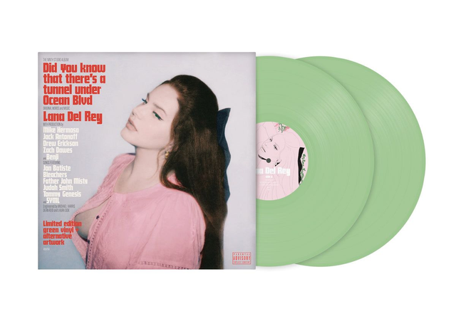 Lana Del Rey Did You Know That Theres A Tunnel Under Ocean Blvd [Indie Exclusive Limited Edition Light Green 2LP/Alt. Cover]