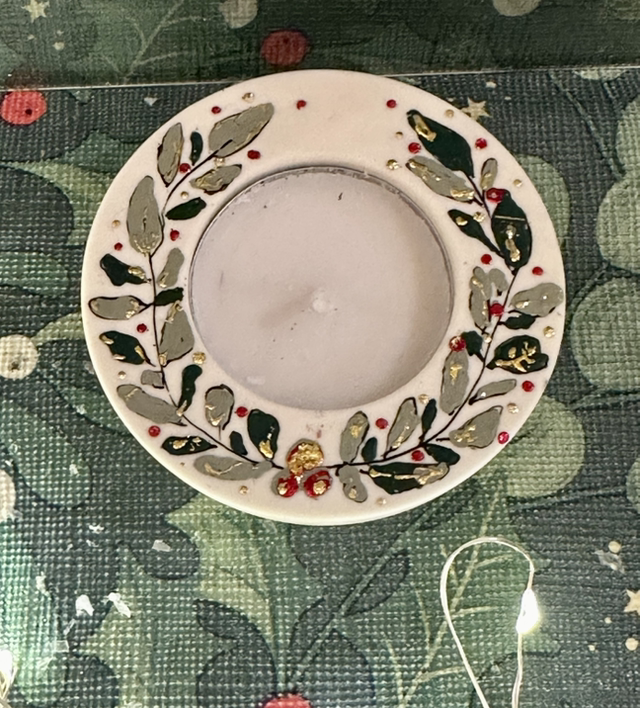 BOTANICAL TEALIGHT HOLDER