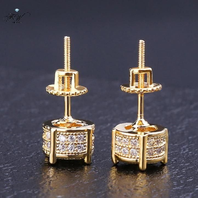 Boucles D’oreilles Diamant V4