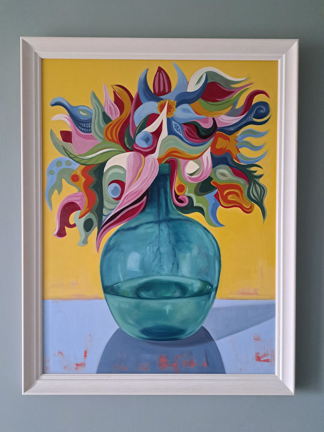 Alien Flowers in a Demijohn