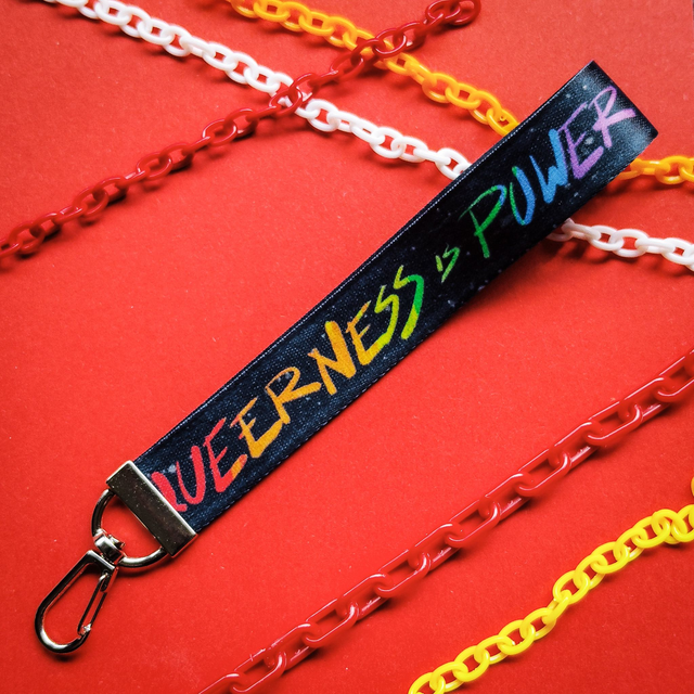 Queerness is Power - Lanyard  - [LYD-QIP]