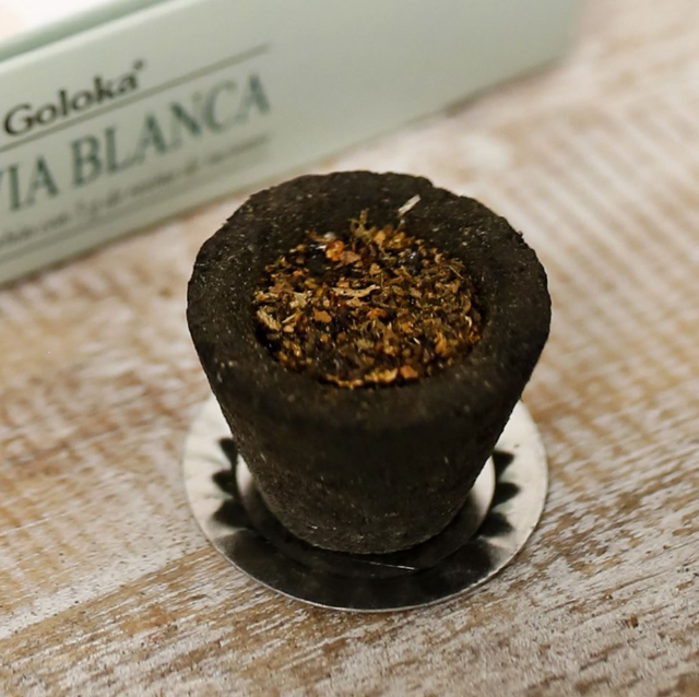 Coupelles charbon encens Sauge blanche