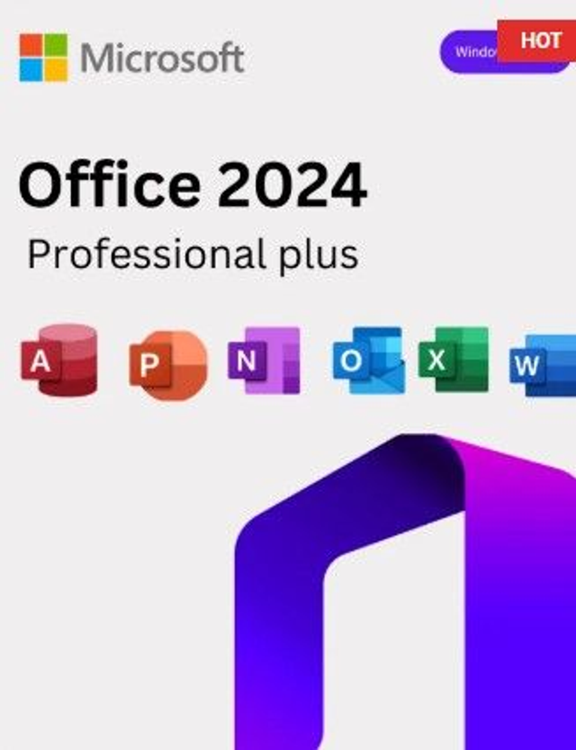 Microsoft Office 2024 Pro Plus für Windows 10/11